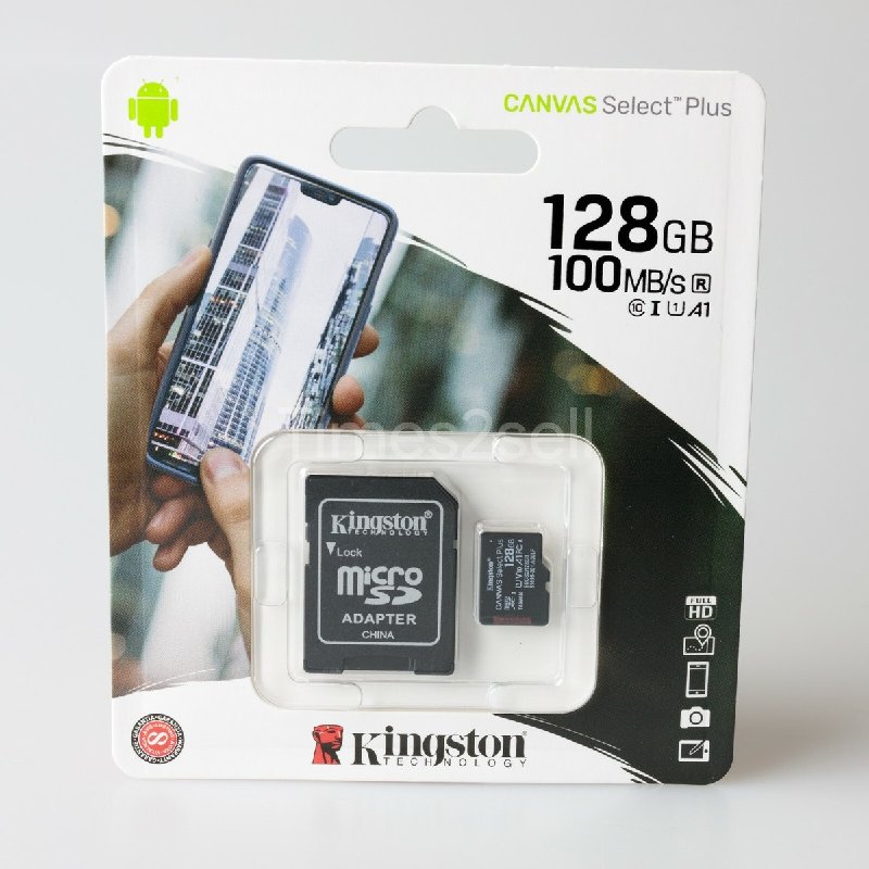 بطاقة Kingston 128-GB