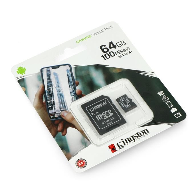 بطاقة Kingston 64-GB