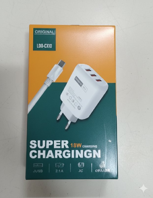 ​شاحن LDO-CX10 بقوة 18 واط (LDO-CX10 SUPER 18W CHARGING)