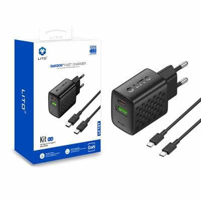 شاحن Lito LC19 30W C-C Cable